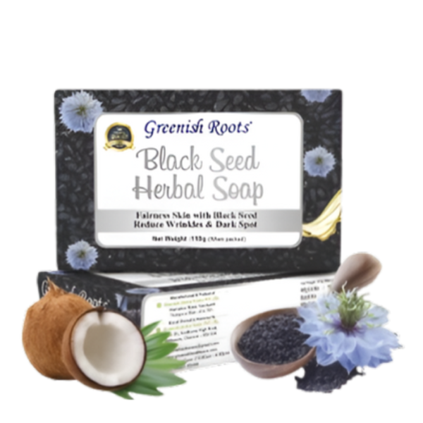Greenish Roots Black Seed Hand Made Soap
